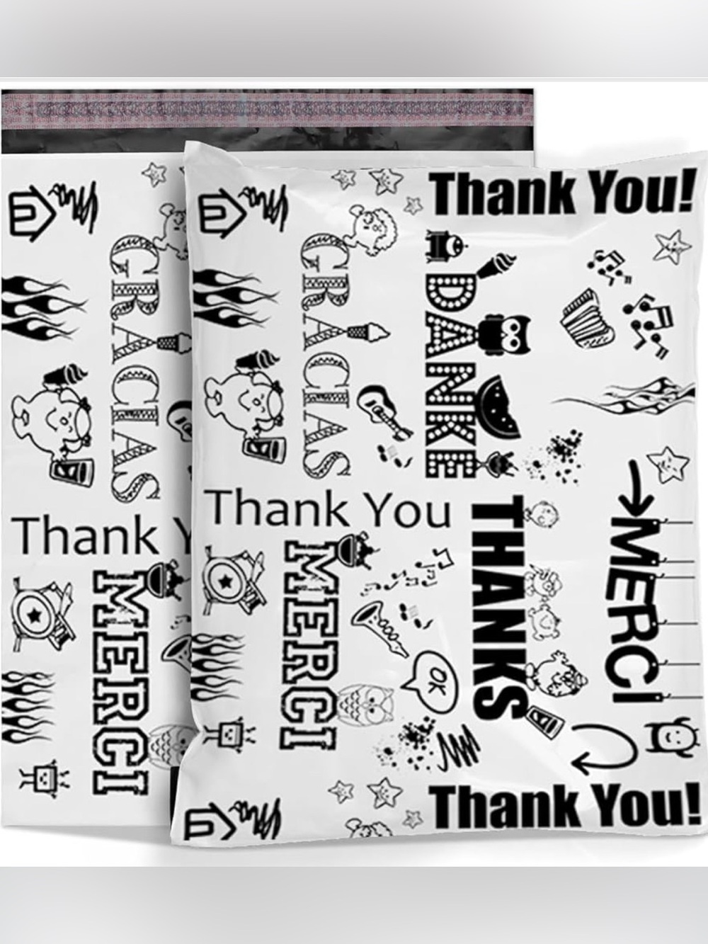 Polymailers 12x15 Multi-Language (25)